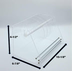 10 Inch, Heavy Duty Adjustable 6-Disk Label Dispenser, by Quality IZ