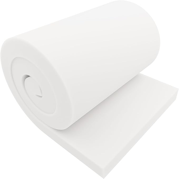 GoTo Foam 2" Height x 36" Width x 96" Length 44ILD (Firm) Upholstery Cushion Made in USA