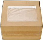 7.5" x 5.5" Clear Adhesive Top Loading Packing List/Shipping Label Envelopes Pouches (1000-Pack)