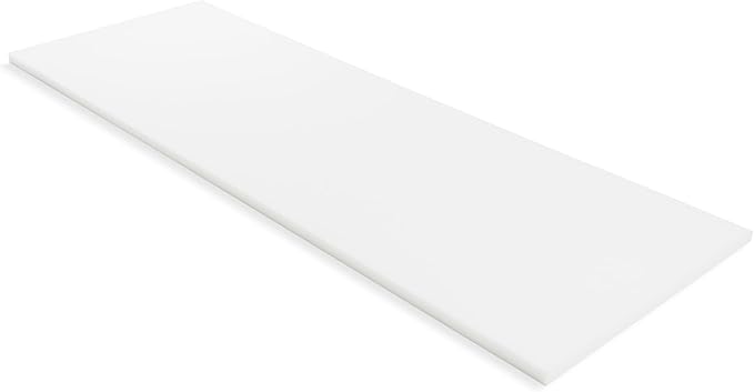 GoTo Foam 1" Height x 24" Width x 120" Length 44ILD (Firm) Upholstery Cushion Made in USA