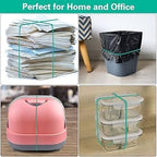 Rubber Band Depot, Size #117, Long Rubber Bands - Rubber Band Measurements: - Approximately 50 Rubber Bands Per Bag - 1/4 Pound Bag