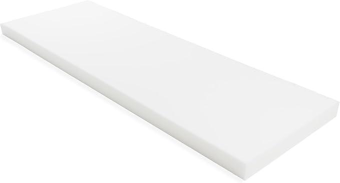 GoTo Foam 3" Height x 36" Width x 96" Length 44ILD (Firm) Upholstery Cushion Made in USA