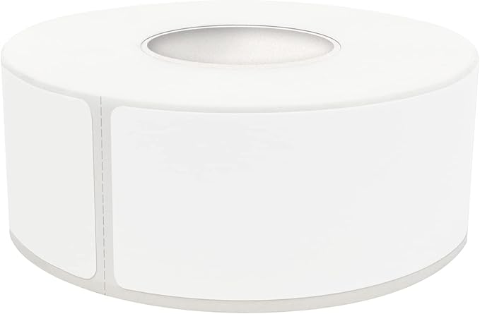 Removable Freezer Labels, Date Label 1x3 Inch Food Storage Stickers, Waterproof Oil Resistant Easy Clean Leaves no Residue 250 Total Per Roll
