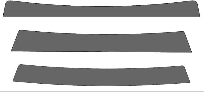 Rvinyl Window Tint Kit Compatible with Dodge Grand Caravan 2008-2020 - Windshield Strip Visor - 35%