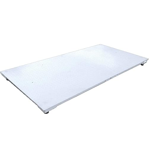 Heavy Duty Industrial 48" x 72" Floor Scale Accurate Digital Pallet 4’ x 6’ Scales for Warehouse or Shipping Weighing (10,000 lbs x 1 lb)