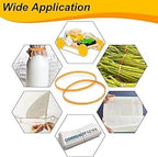 3-1/2" x 1/4'' - Size #64 - Rubber Band Depot - Everyday Rubber Bands, Business Bands - Approximately 320 Per Bag - 1 Pound Bag