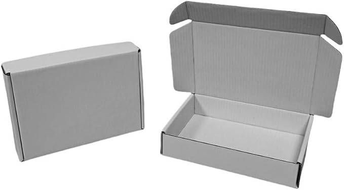 20 Pcs 14.2 x 10.2 x 2.4 inches Larger Size Shipping Boxes for Small Business Cardboard Corrugated Mailer Boxes for Shipping Packaging Holidays Craft Gifts Giving Products (Gray)