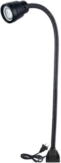 Led Machine Work Lights 5W 110V Waterproof IP54 Bolt on Industrial Light with Plus Long Gooseneck Lamp (1000mm)