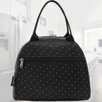 FlowFly Insulated Lunch Cooler Bag - Tote Bag Organizer for Women/Men, Dot