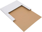25 Packs White Vinyl Record LP Shipping Mailer Boxes, 12.5in*12.5in*1in Record Mailers, Album Paper Box, Record Album Mailer