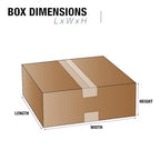TAPE LOGIC 16 x 12 x 6 Corrugated Cardboard Boxes, Flat 16"L x 12"W x 6"H, Pack of 25 | Shipping, Packaging, Moving, Storage Box for Home or Business, Strong Wholesale Bulk Boxes