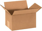 Secure Seal - 8x6x5 Pack of 25 Corrugated Cardboard Packing Shipping Mailing Moving Carton Boxes