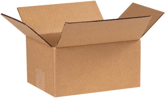 Secure Seal - 7x5x3 Pack of 200 Corrugated Cardboard Packing Shipping Mailing Moving Carton Boxes
