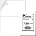 Coopaty Half Sheet Shipping Labels 8.5" x 5.5" Sticker Labels for Laser & Ink Jet Printers, 2 Per Page Self Adhesive Mailing Labels for Packages (8000 Labels)