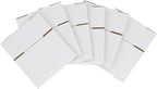 6x4x4 inches Shipping Boxes 30 Pack, Kraft Corrugated Small Cardboard Boxes for Mailing Packing, White