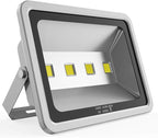 200W LED Flood Lights Outdoor, 110-285V, 20000LM Super Bright Security Light Fixture, IP66 Waterproof 6000K Daylight White，Landscape Commercial Industrial Lighting Fixtures