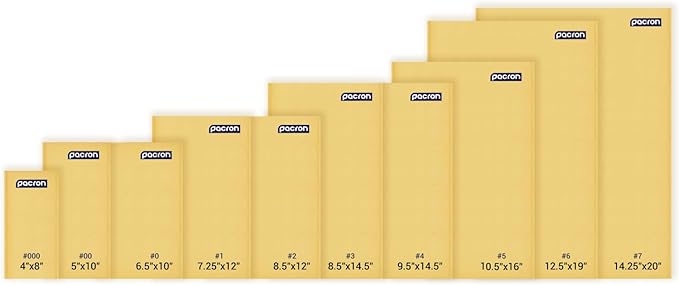 Kraft Bubble Mailers 250 Pack, 6 x 10 Inch Padded Shipping Envelopes, Yellow Mailing Envelopes for Documents & Packages, Durable & Lightweight, Made in USA