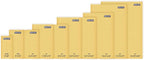 Kraft Bubble Mailers 200 Pack, 9.5 x 14.5 Inch Padded Shipping Envelopes, Yellow Mailing Envelopes for Documents & Packages, Durable & Lightweight, Made in USA