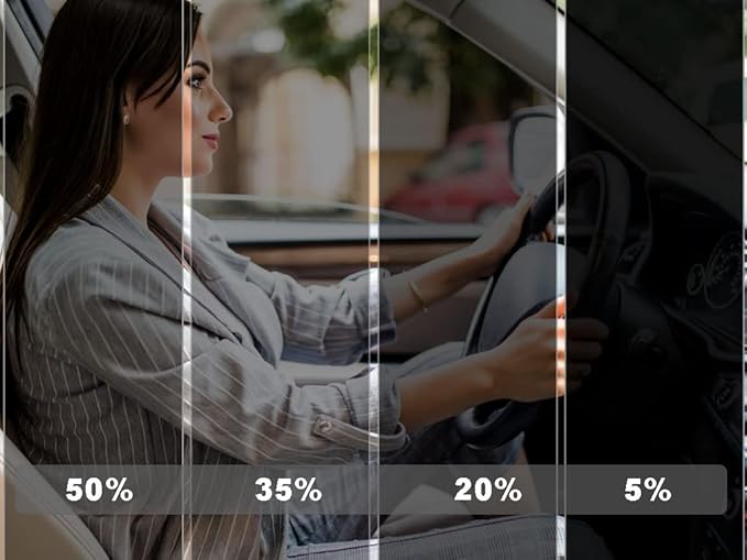 Rvinyl Window Tint Kit Compatible with Dodge Nitro 2007-2011 - Back Precut Kit - 35%
