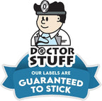 2026 Year Labels, Doctor Stuff 2026 Chart Stickers, Green Color Coded, Medical Arts Press Style, USA Made Year Labels for End Tab File Folders, 500/Roll, 1 Roll, 3/4" x 1-1/2"