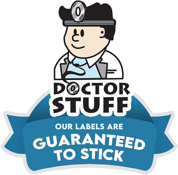 2023 Year Stickers, Doctor Stuff 2023 Chart Stickers, Light Green Colored, Col'R'Tab/Tabbies Style, USA Made Year Stickers for End Tab File Folders, 500/Roll, 1 Roll, 3/4" x 1-1/2"