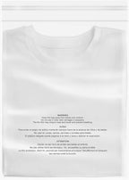 iMailer - 200 Count - 10" x 13" Clear Poly Bags with Suffocation Warning Bags for Prints, Photos, Documents, Clothing, T-Shirt - Resealable Adhesive