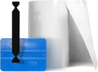 VViViD Clear Gloss Paint Protection Scratch Resistant Vinyl Wrap Film (8 Inch x 120 Inch w/Toolkit)