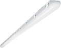 JTT 8FT LED Vapor Tight Light 120/100/80W Tunable, 18000lm LED Vapor Proof Lighting Fixture IP66, 5000K/4000K/3000K Outdoor Shop Light Waterproof for Parking Garage Car Wash Warehouse ETL Listed