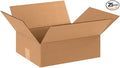 AVIDITI Shipping Boxes Flat 12"L x 10"W x 4"H, 25-Pack | Corrugated Cardboard Box for Packing, Moving and Storage