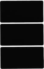 4" x 2" Blank Stickers to Write On Name Tags Color-Coding Labels for Moving, and Storage Boxes, 324 Labels (Black) by Royal Green