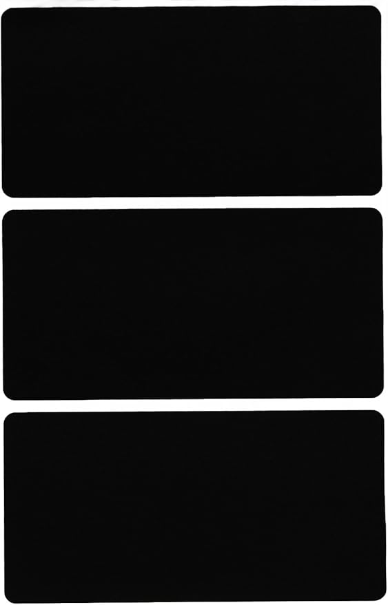 Royal Green Rectangular Stickers Color-Coding Labels for Organizing, Moving, and Storage Boxes 4" x 2" Stickers to Write On Name Tags, 150-Pack (Black)