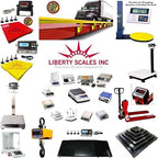 Liberty Scales LS-700-DC Dual Counting Smart Weighing Scale Systems, Size 72" x 72" (6' x 6') - C-Scale 6 lb x .0002 lb/Floor Scale 1000 lb x .2 lb