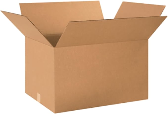 Secure Seal - 9x4x4 Pack of 50 Corrugated Cardboard Packing Shipping Mailing Moving Carton Boxes