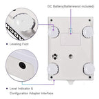 Accuracy:0.1g 15kg Laboratory Digital Analytical Balance High-Precision Electronic Scales Industrial Scale Jewelry Scales Strain Sensor Square pan