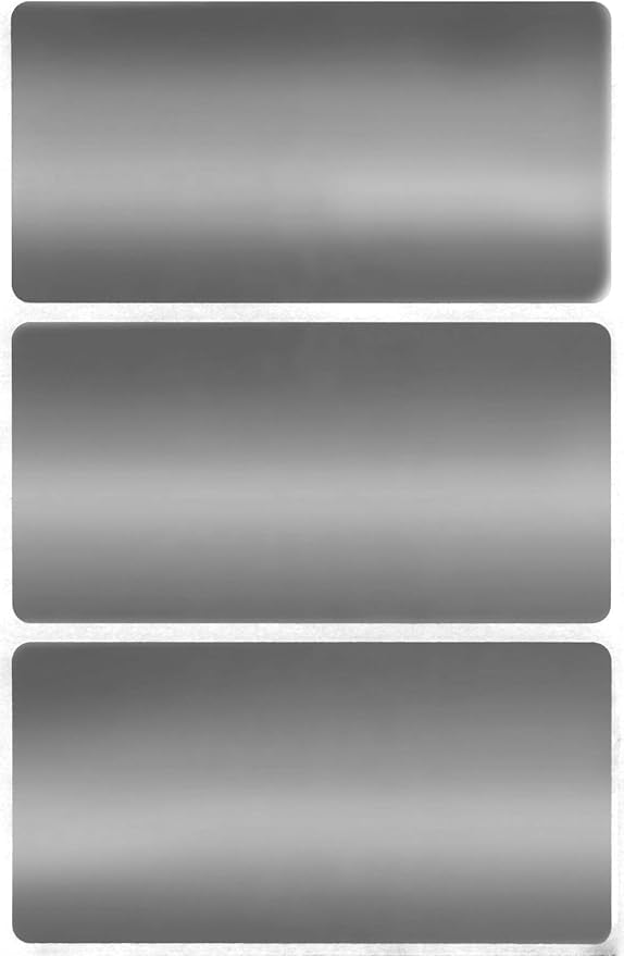 Royal Green Color Coding Labels Silver Stickers 4 inch x 2 inch Rectangle Label (102mm x 51mm) 150 Pack