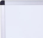 VIZ-PRO Large Magnetic Dry Erase White Board for Wall, 72 X 48 inches, Pack of 2, 6' x 4' Aluminum Framed Whiteboard with Marker Tray for School Office Home
