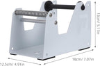 NUOBESTY Desktop Manual Label Dispenser Stand - Thermal Label Holder Roll Organizer - Sticker Dispenser Tool for Office Easy Application Roll Sticker Rack for Shipping Printers