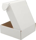 Small White Shipping Boxes for Small Business Pack of 25-8x8x4 inches Cardboard Corrugated Mailer Boxes for Shipping Packaging Craft Gifts Giving Products