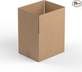 10" x 7" x 7" Kraft Corrugated RSC Shipping Box - 25/Bundle