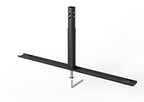 Angry Bull Barricades Barricade in a Box - Heavy Duty Interlocking Steel Barricade, 8.5 Ft. (Hot Dipped Galvanized, Flat Feet)