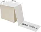 4”x6” Thermal Labels 1000 Labels, Shipping Label Thermal Paper for Thermal Printers Zebra & Rollo