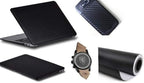 3D Black Carbon Fiber Vinyl Bubble Car Wrap Film Automotive DIY Decals (108" x 48" / 9 FT x 4 FT)