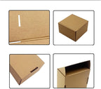12x10x3 inch Shipping Boxes Pack of 20, Brown Corrugated Cardboard Box Mailer Boxes for Packaging Small Business Shipping，Recyclable Moving Storage Mailing Boxes Bulk Book Literature Gift Giving