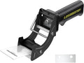 Rapid-Replace Packing Tape Dispenser Gun with Extra Blade, 2IN(50mm) Lightweight Ergonomic Industrial Handheld Heavy Duty Tape Cutter for Carton, Packaging and Box Sealing, Black