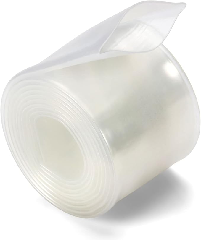 Chanzon 3:1 Ratio 5/8" (15mm) Heat Shrink Tubing - Marine Grade Waterproof Adhesive Lined - 4Ft Roll (1.22M Total Length) Clear/Transparent Polyolefin Sleeving Wrap Shrinking 3 to 1 Ratio 1pcs