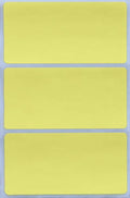 Royal Green Write Name Badge Labels in Pastel Yellow for Home, School, and Office Use 4" inch x 2" inch (102 mm x 51 mm) - 45 Pack