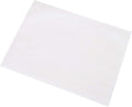 SJPACK 2000 7.5" x 5.5" Clear Adhesive Top Loading Packing List/Label Envelopes Pouches