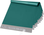 Fuxury Poly Mailers 14.5x19 Inch 50 Pcs, Waterproof Shipping Bags for Clothing, Strong Adhensive Shipping Envelopes for Small Business, Self Seal Mailers Poly Bags Mailing Envelopes Forest Green