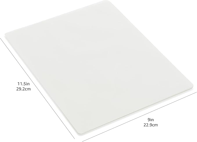 Amazon Basics Clear Thermal Laminating Plastic Paper Laminator Sheets, 9 x 11.5-Inch, 50-Pack, 2.8mil