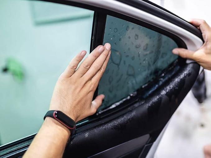 Rvinyl Window Tint Kit Compatible with Chevrolet Tahoe 2015-2020 - Black 20% - Single Ply No Bubble Film - Do it Yourself Vehicle Complete Precut Kit
